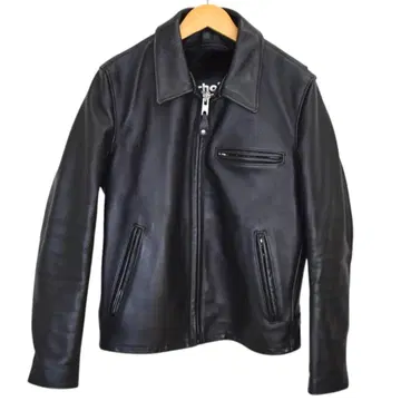 Schott 643 레더 트러커 재킷 라이너 포함