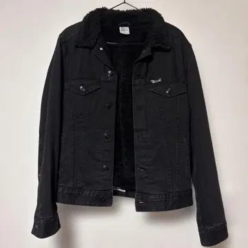 새상품급 H&M 블랙 데님 자켓 S 사이즈