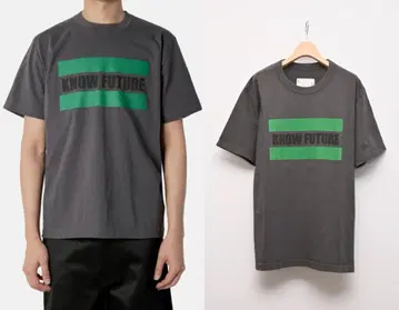sacai 사카이 KNOW FUTURE 반팔 T셔츠 24SS