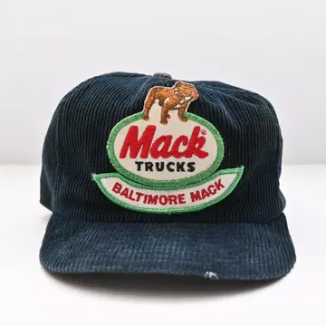 MACK TRUCKS 맥 트랙스 코듀로이 캡 네이비