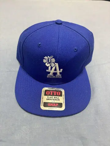 OTTO 오키나와 로고 플랫 빌 캡
