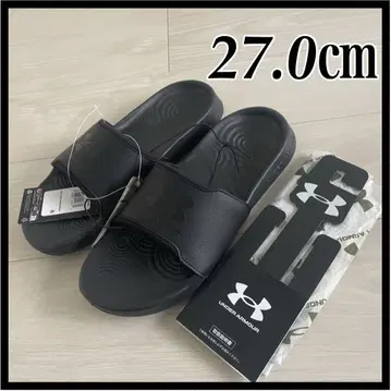언더아머 샌들 UA 이그나이트 셀렉 블랙 27.0 미사용