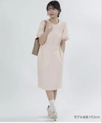 MARY QUANT 마리퀀트 4페탈 데이지 자카드 원피스