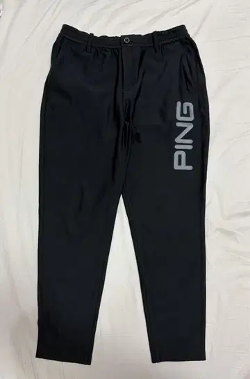 PING 핑 어패럴 스트레치 조거 팬츠 블랙 여성용 L 사이즈