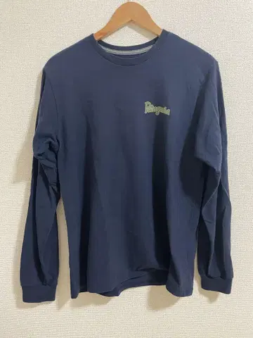 patagonia 와일더니스 프린트 긴팔 티셔츠 XS 네이비