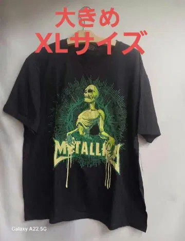 밴드 티셔츠 METALLICA 메탈리카 XL 사이즈(3L 정도)