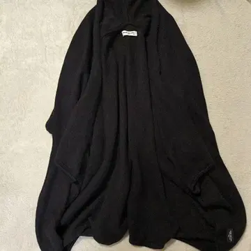 새상품급 루드 갤러리 롱 가디건 고품질 블랙 울