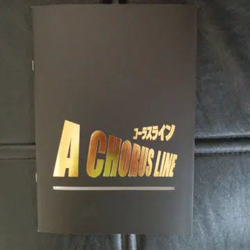 A CHORUS LINE 2025 일본 특별 공연 극장 한정판 팜플렛