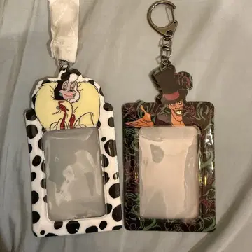디즈니 disney 카드 홀더 닥터 파실리에 & 크루엘라 2세트