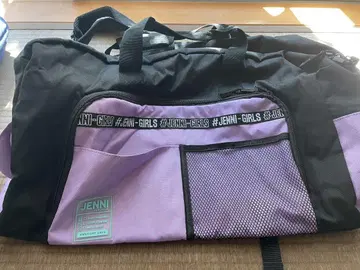 새상품급 JENNI 보스턴 백 블랙 보라색 수학여행 3WAY 제니