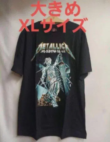 밴딩 T셔츠 METALLICA 메탈리카 XL 사이즈(3L 정도)