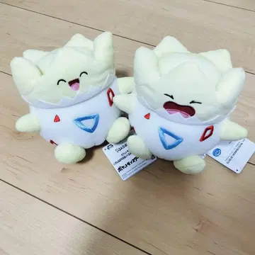 포켓몬 여러 가지 얼굴 봉제 인형 토게피 2종 세트