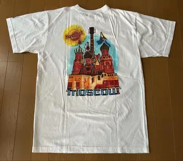 90s Hard Rock CAFE MOSCOW 티셔츠 S 사이즈