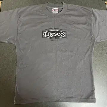 하자 있음? L 사이즈 WESCO 로고 T셔츠