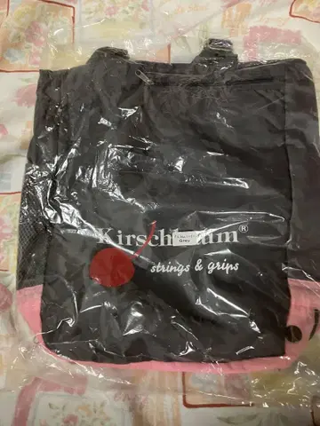 Kirschbaum 토트백 그레이 핑크 마더백 배드민턴