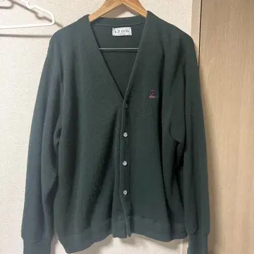 아이조드 그린 가디건