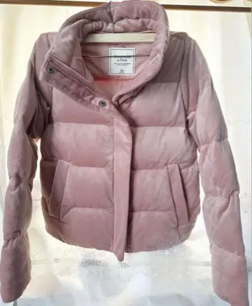 Abercrombie & Fitch 핑크 다운 자켓