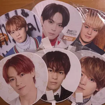 TravisJapan 마츠쿠라 카이토 점보 부채 7종 세트