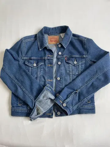 LEVI'S 다크 블루 데님 자켓 S