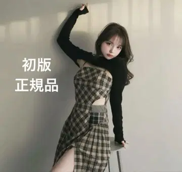 AND MARY 마리 Nadia check long dress