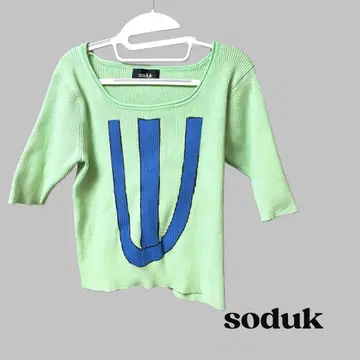 soduk 그린 상의 옐로우 그린 파랑