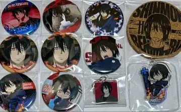 염염노소방대 신몬 베니마루 묶음 판매 캔뱃지 아크링 키링