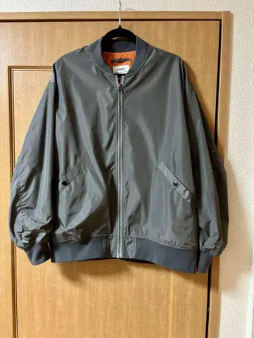 coen 릴랙스 밀리터리 블루종(MA-1) L