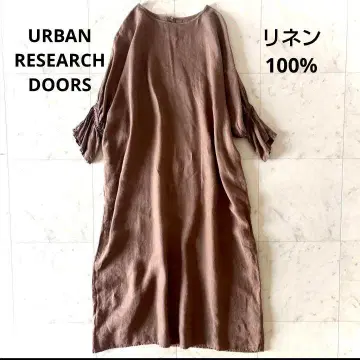 어반 리서치 도어스 린넨 캔디 슬리브 원피스 (세탁 가능)