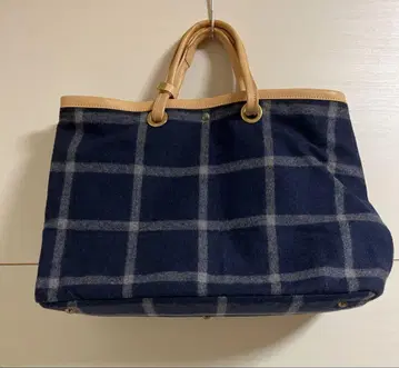 체크 무늬 백