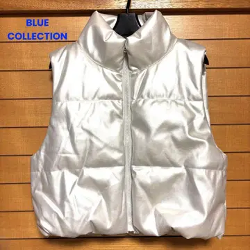 새상품급 BLUE COLLECTION 베스트 실버 메탈릭 충전솜