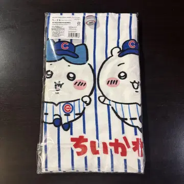 치이카와 x MLB TOKYO SERIES 페이스 타월 (컵스)