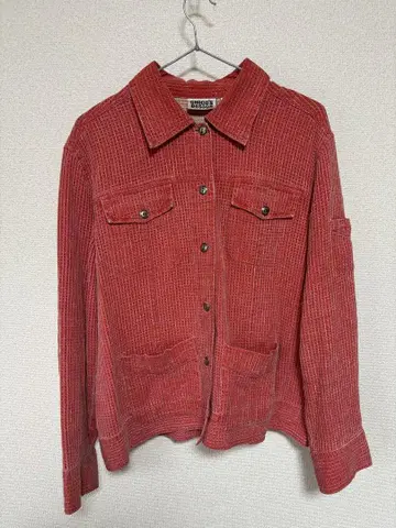 CHICO'S DESIGN 빨간색 캐주얼 자켓 M