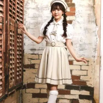 시마무라 클라로리 쿠루미 마린 아카데미아 스커트 베이지 S