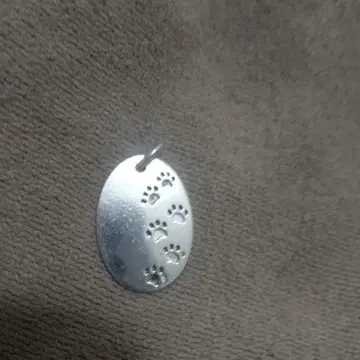 발바닥 펜던트 고양이 silver925 은제 애니멀 목걸이