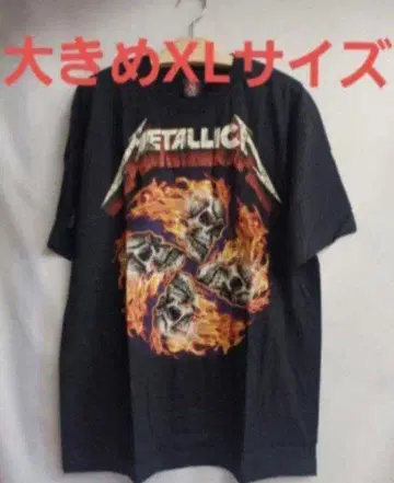 밴딩 T셔츠 METALLICA 메탈리카 XL 사이즈(3L 정도)