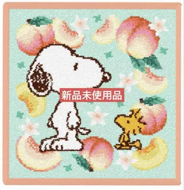 오늘만 당일 배송 미개봉 새상품) 페이러 스누피 콜라보 손수건 피치