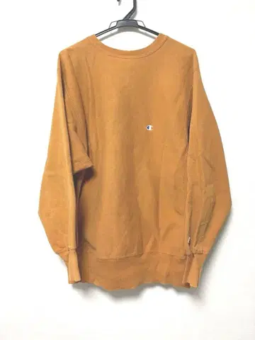Champion Reverse Weave XL 머스타드 파랑눈