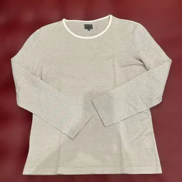 Calvin Klein 스트라이프 긴팔 티셔츠 M