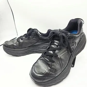 새상품급 HOKA ONE ONE BONDI LTR 본다이 가죽 블랙
