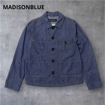 새상품급 MADISONBLUE SHORT COVERALL DENIM