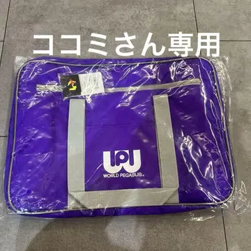 WORLD PEGASUS 토트백 보라색