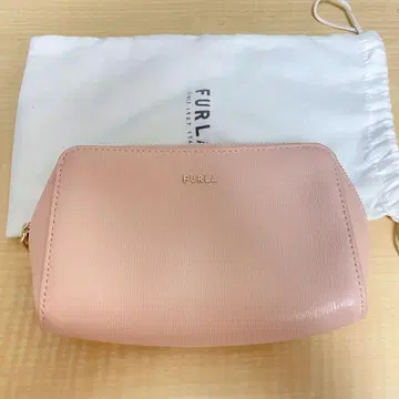 FURLA 핑크 지퍼 파우치