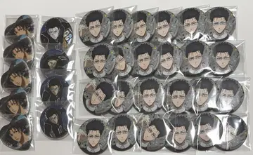 블루 록 블루 록 츠루기 잔테츠 캔뱃지 세트