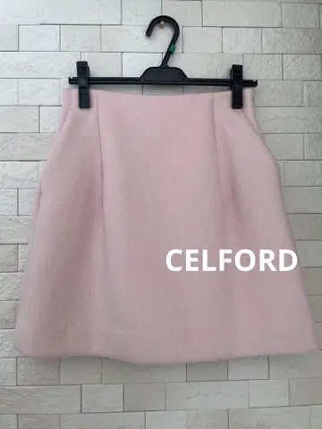 CELFORD 셀포드 미니 스커트 [이너 팬츠 포함] 양모 50%
