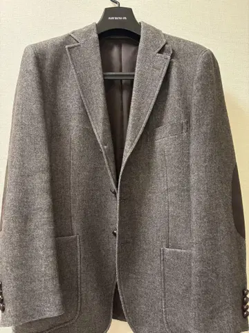 Aquascutum 그레이 테일러드 자켓