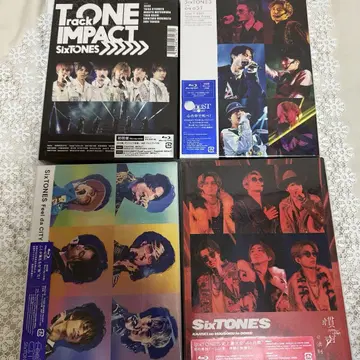 [ 초회반 ] SixTONES Blu-Ray 4세트