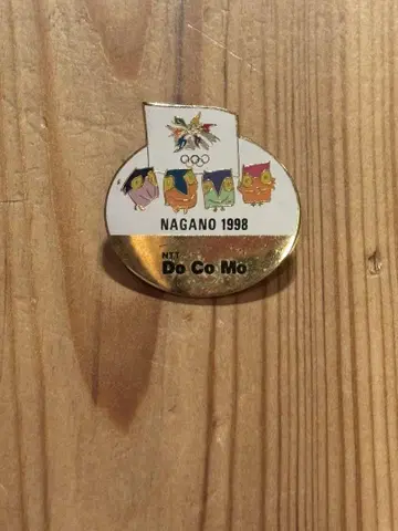 NTT DoCoMo 나가노 올림픽 핀 배지