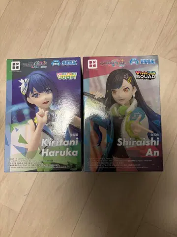 SEGA 피규어 Kirihani Haruka & Shiraishi