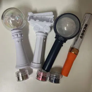 니와남자 응원봉 묶음 판매 ( 은색 테이프 포함 )