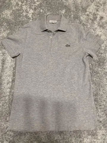 LACOSTE 그레이 피케 셔츠